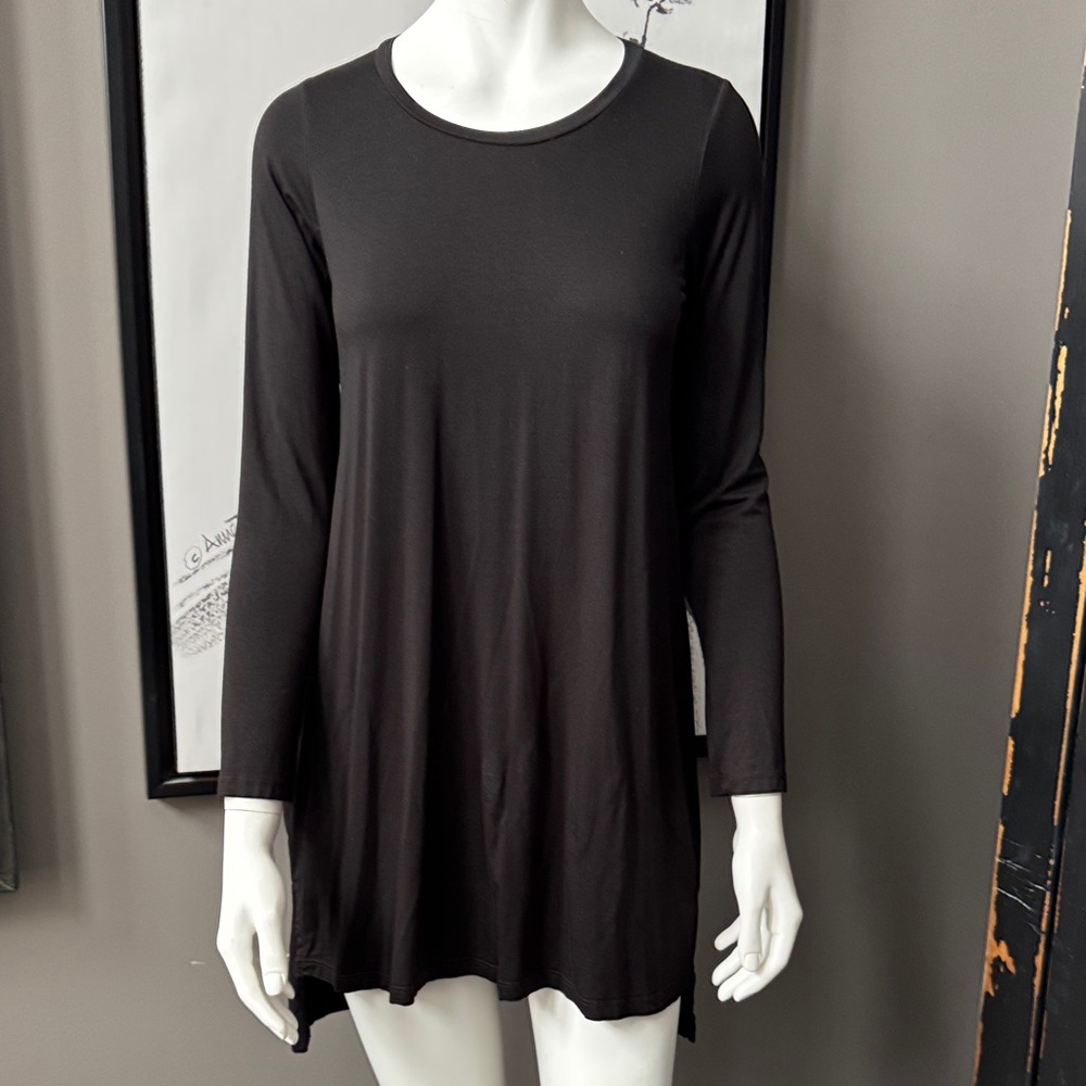 Michael Lauren Black Long Sleeve Tunic